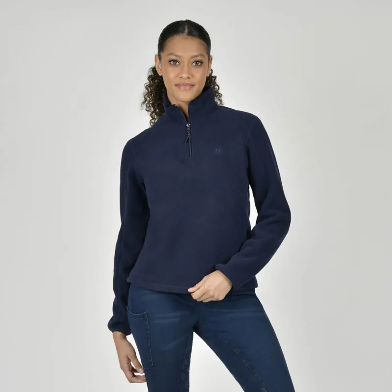 Ladies warm fleece tops sale